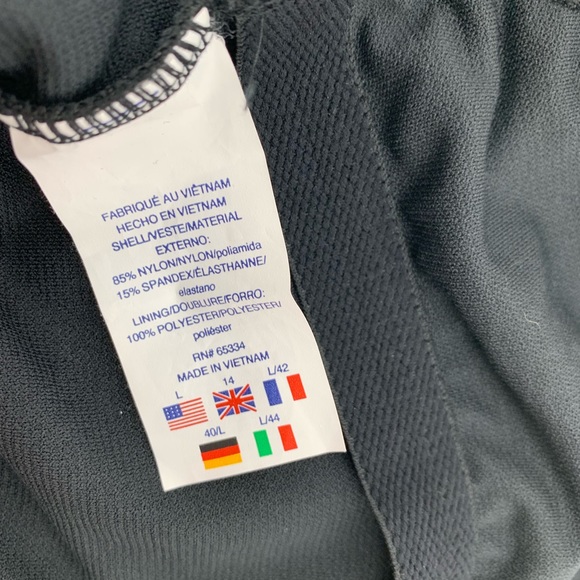 Reebok Ribbed One Piece Swimsuit Large NEW - Picture 5 of 8